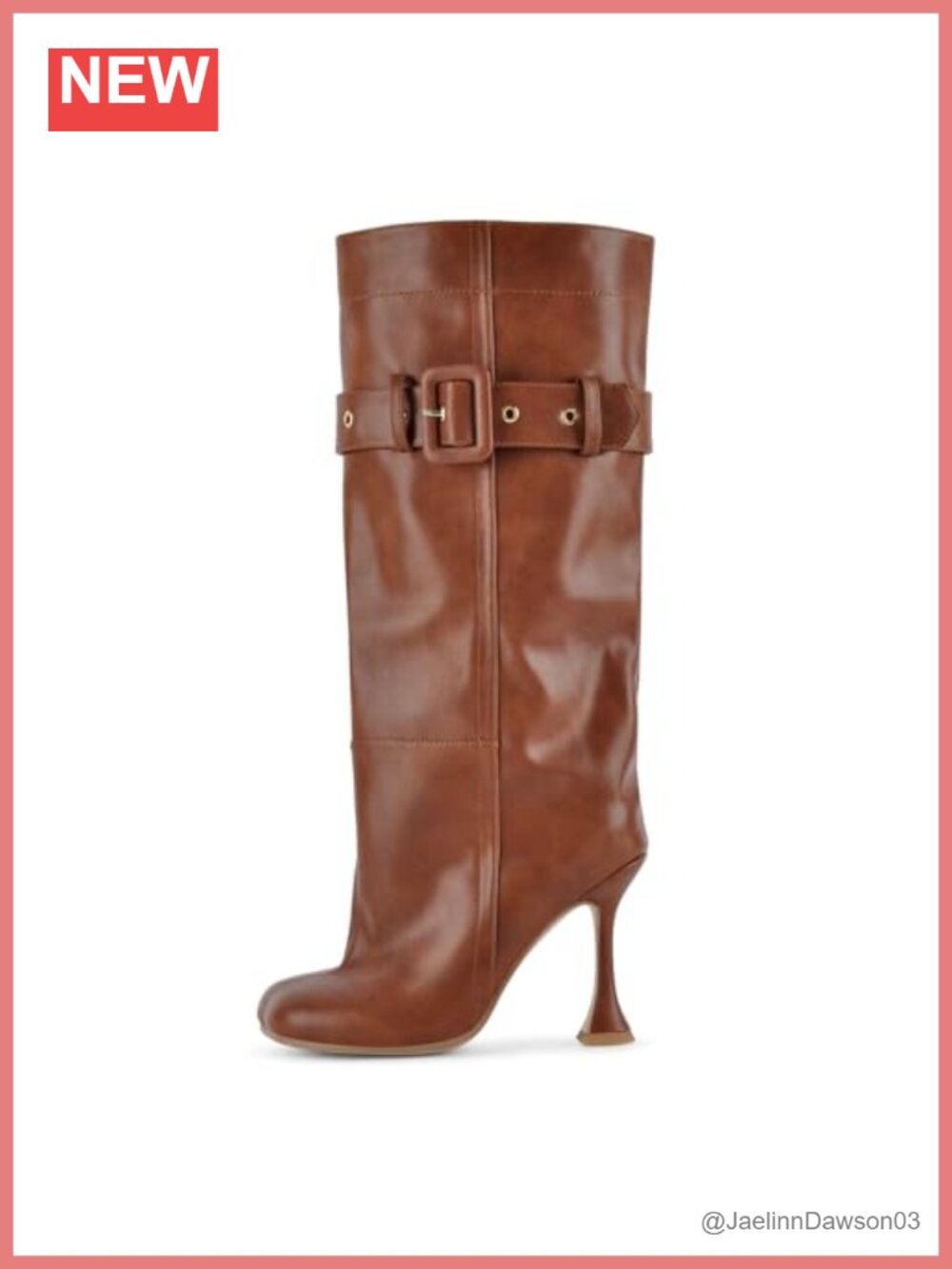 Wide Calf Slouch Square Toe Stiletto Knee High Boots Faux Leather